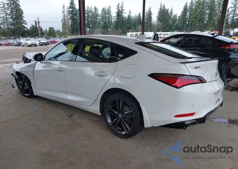 2025 Acura Integra A-Spec Technology z USA, uszkodzony, nr VIN 19UDE4H61SA012711